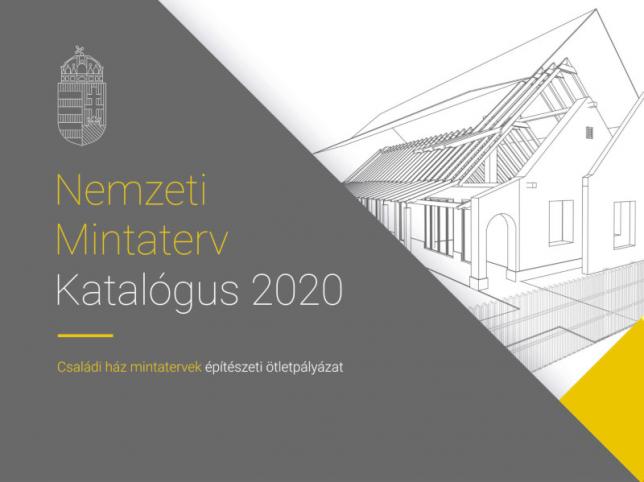 Július 31-ig lehet pályázni a Nemzeti Mintaterv Katalógus 2020 - családi ház építészeti ötletpályázatra	