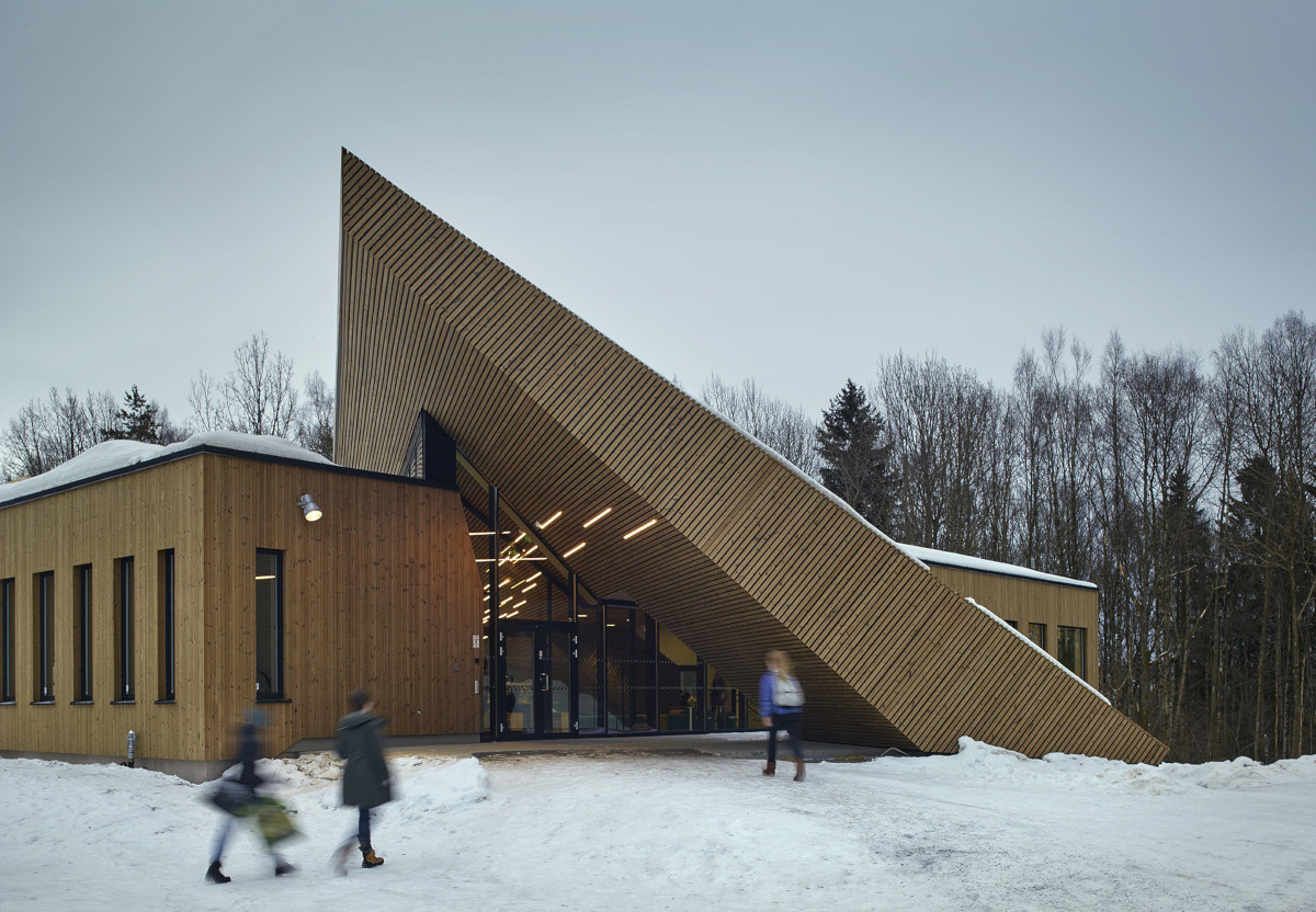 A Powerhouse koncepció alapján épült Montessori iskola Norvégiában (Kép forrása: powerhouse.no)
