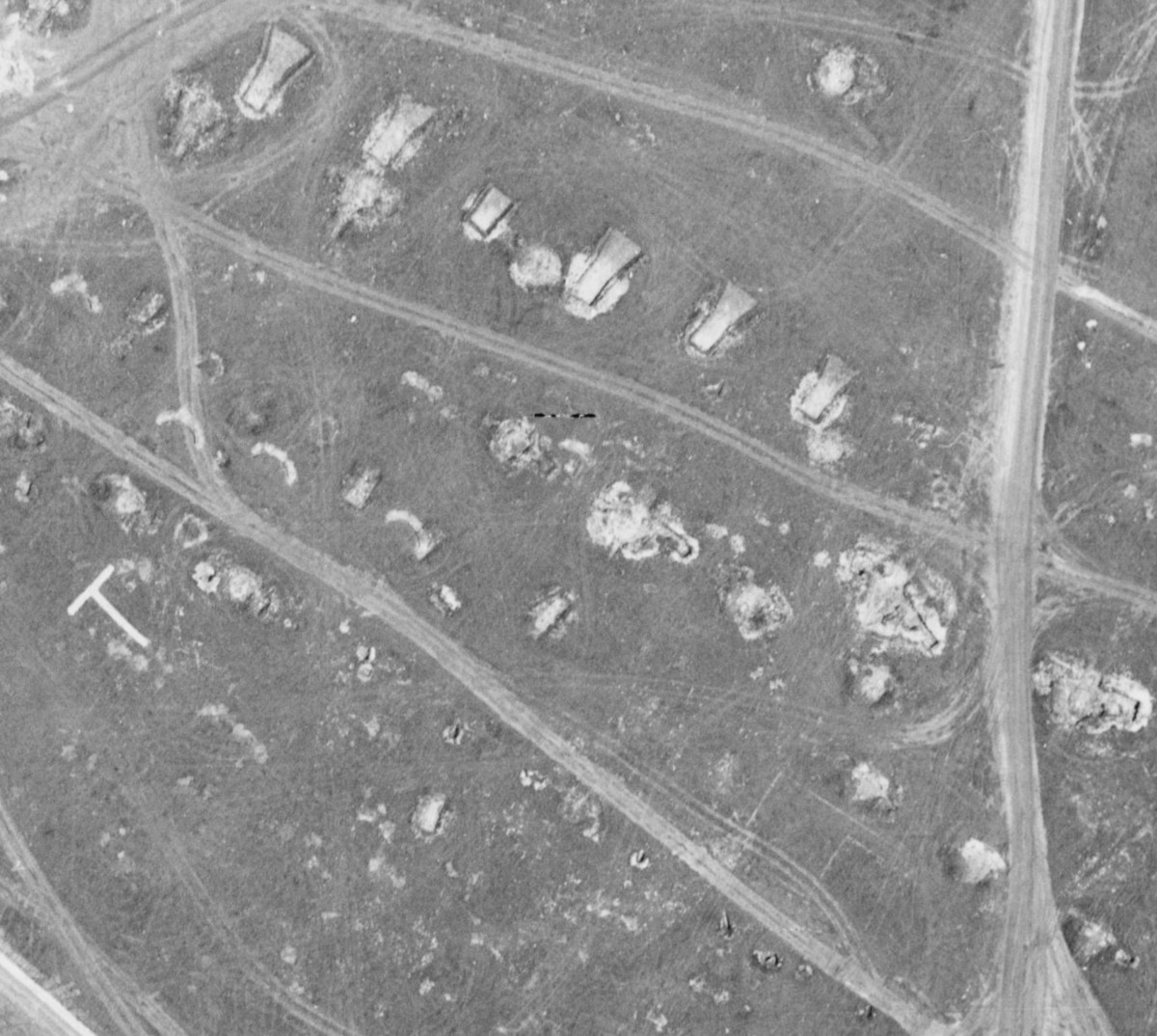 Mára elbontott katonai létesítmények a Bakonyban, 1966.