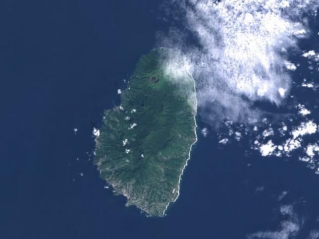 Vulkánkitörés a Kis-Antillákon
