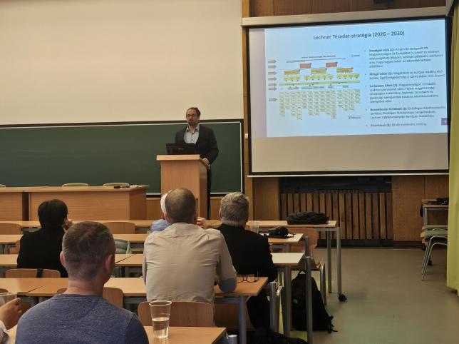 előadás a Földmérők Világnapja 2026 konferencián