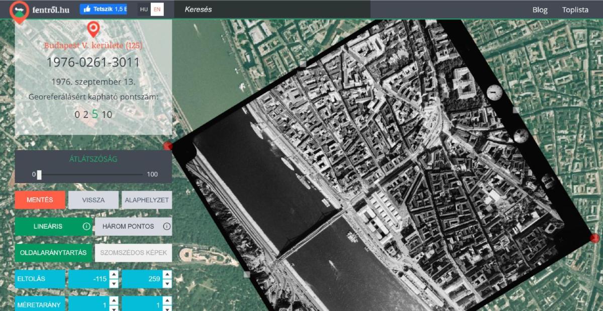 grafika a fentrol.hu tavaszi játékának oldaláról