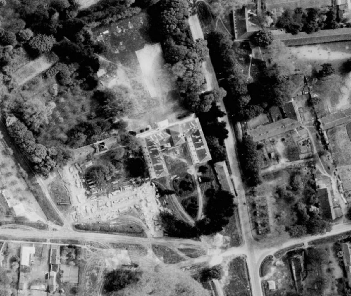 Iharosberényi Inkey-kastély és arborétum felújítása, 1970.
