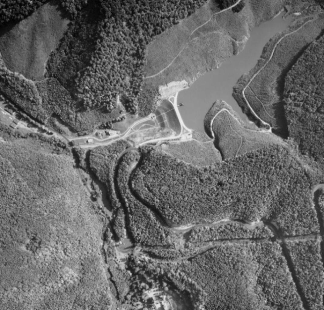 Köszörű-völgyi-víztároló, Parád, 1970.